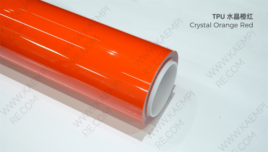 167 水晶橙红 — Кристально-оранжево-красный